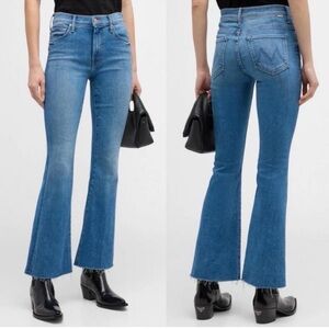 MOTHER Weekender Fray Groovy Kind of Love Flare Jeans Women's 24